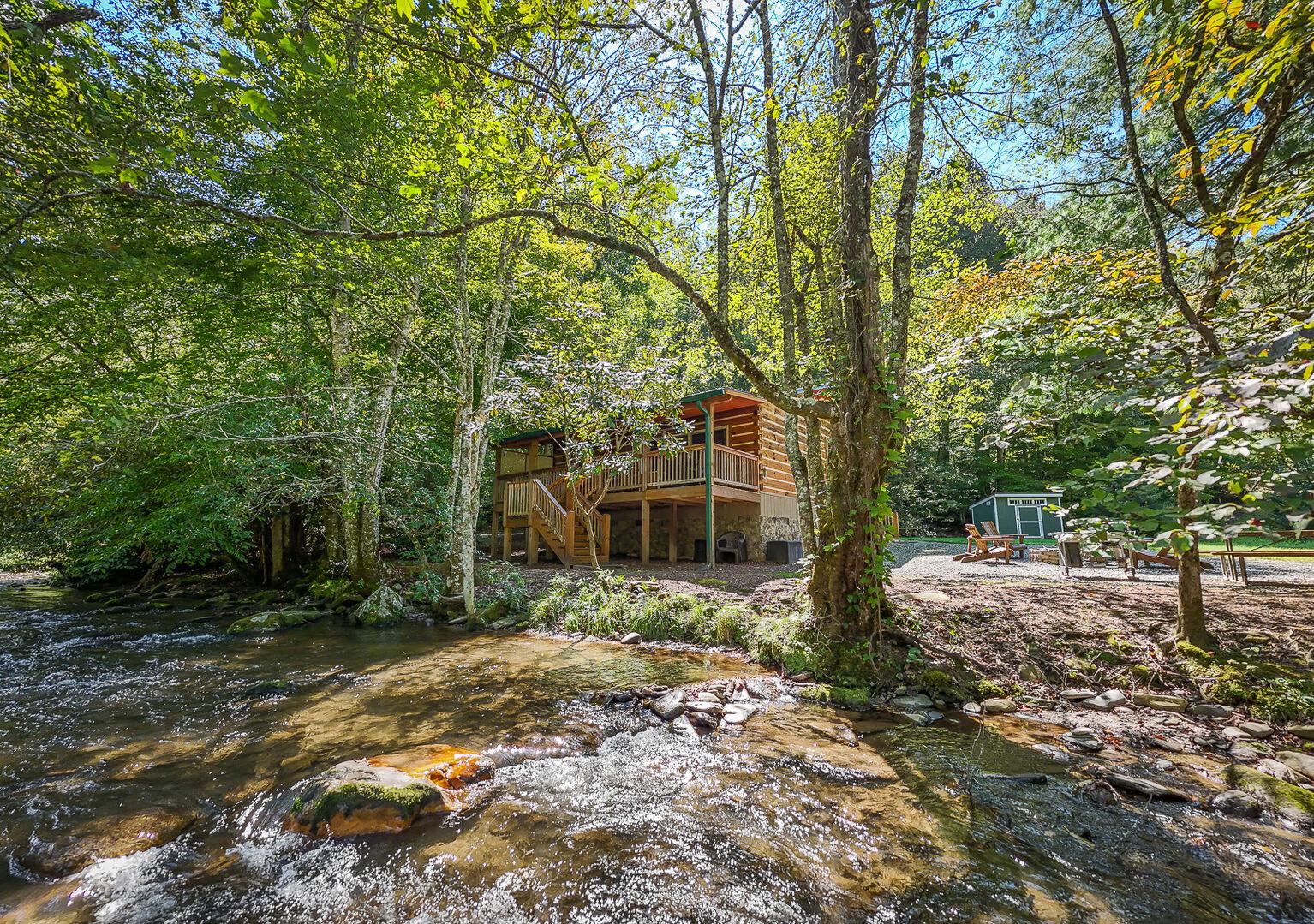 Alarka Creek Retreat - Bryson City Cabin Rentals
