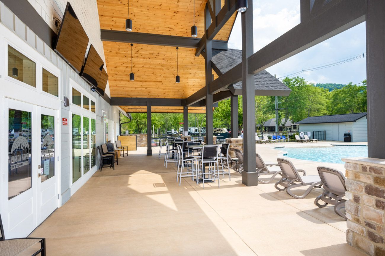 Site O1 PullThrough 70' Deep x 30' Wide Pigeon RV Resort