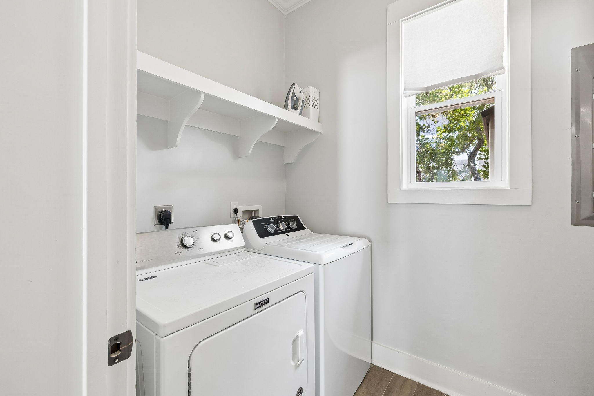 Laundry room is on the first floor