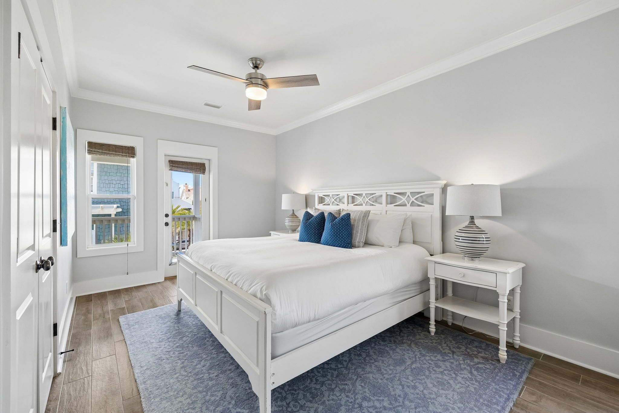 3rd floor King suite with balcony access