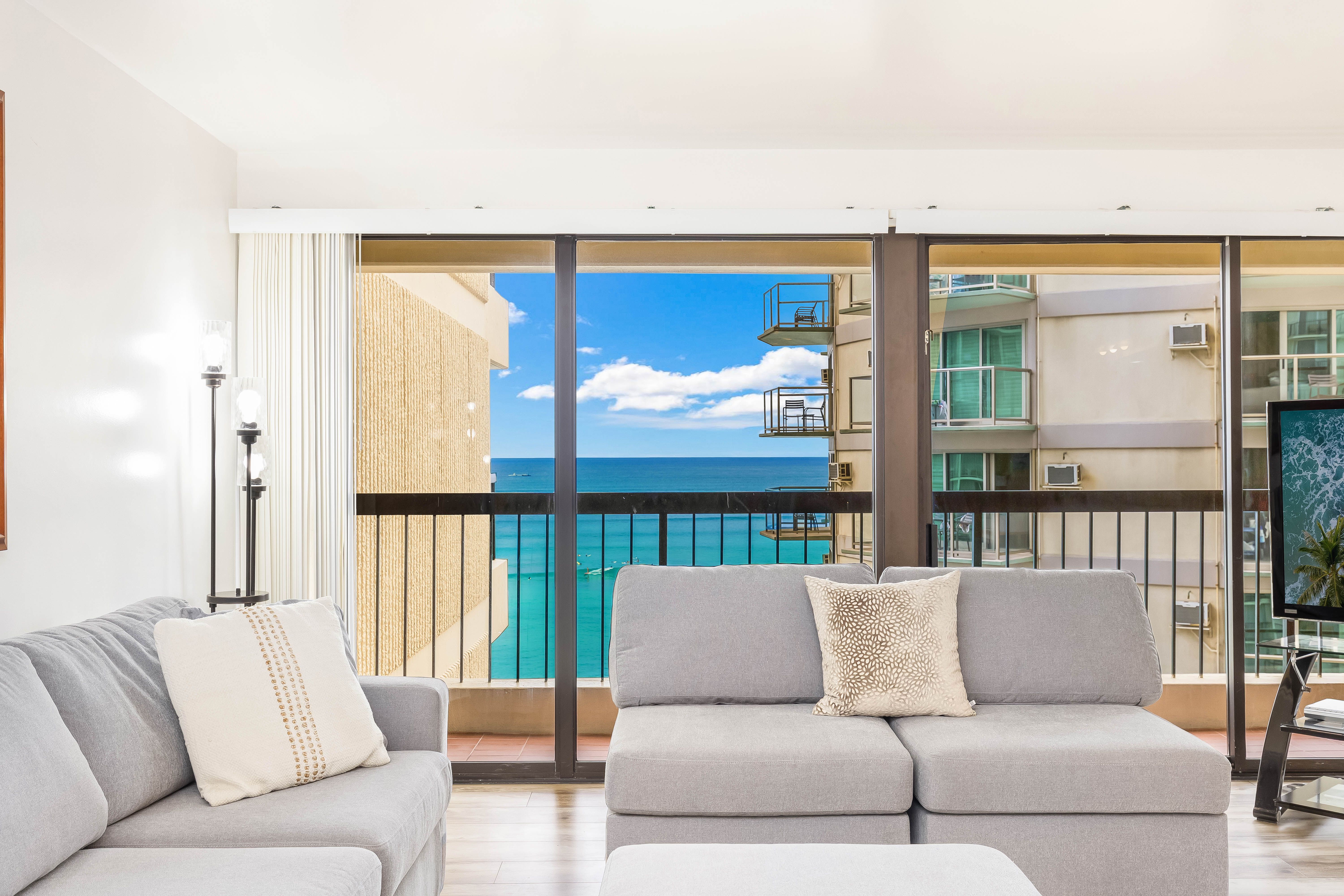 Living room with a view