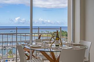 Beautiful Ocean View From the Dining Area Beautiful Ocean View From the Dining Area