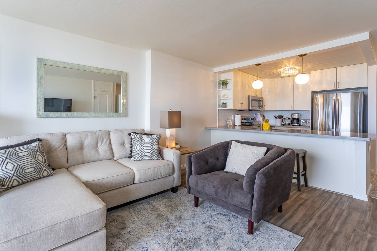 Sofa Converts to a Bed and Sleeps Additional 2 Guests Sofa Converts to a Bed and Sleeps Additional 2 Guests