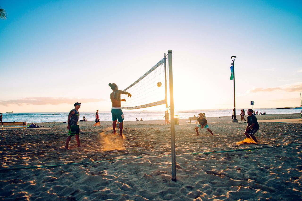 Volleyball on the Beach Volleyball on the Beach