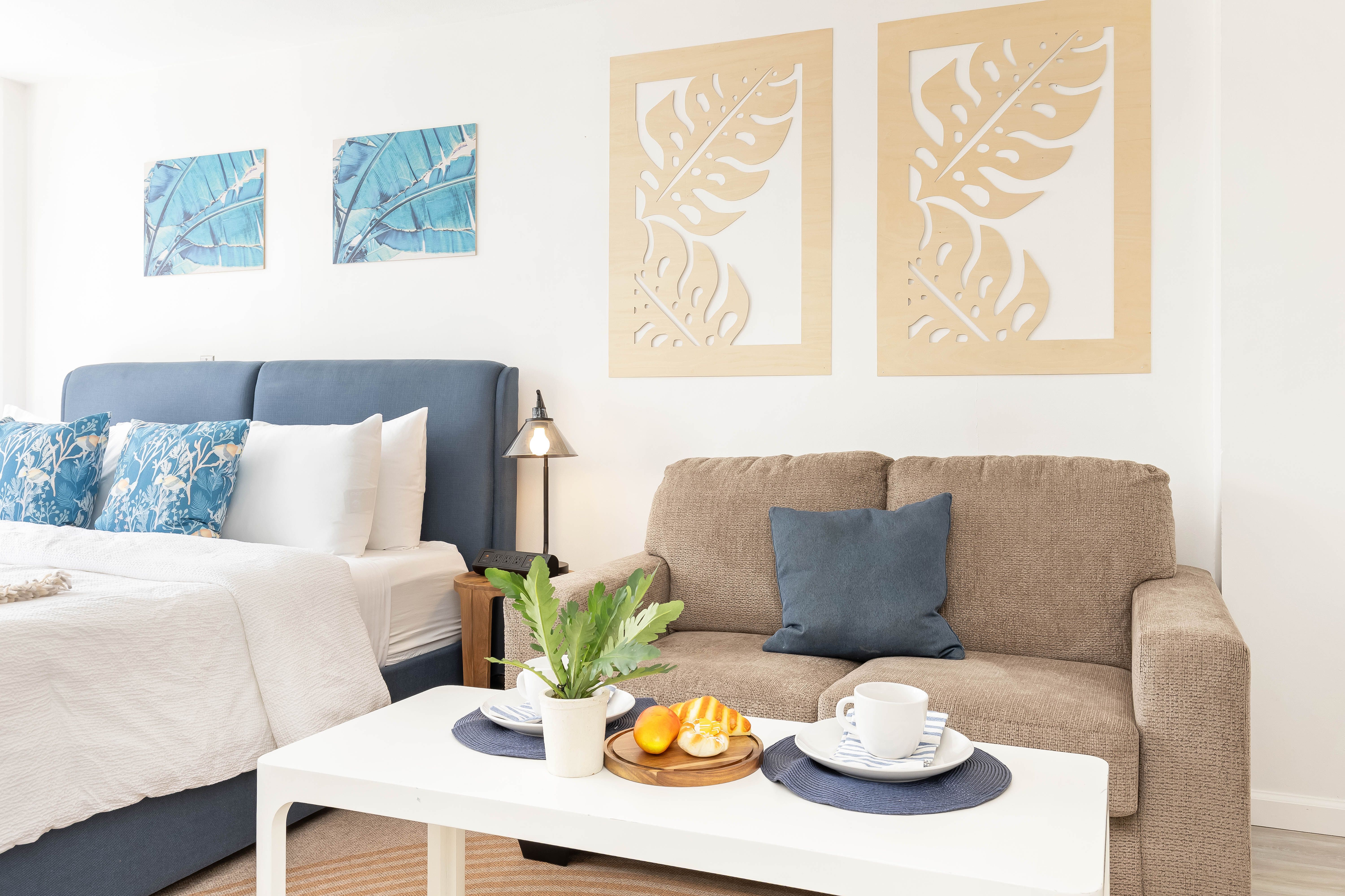 Stylish spaces for connecting