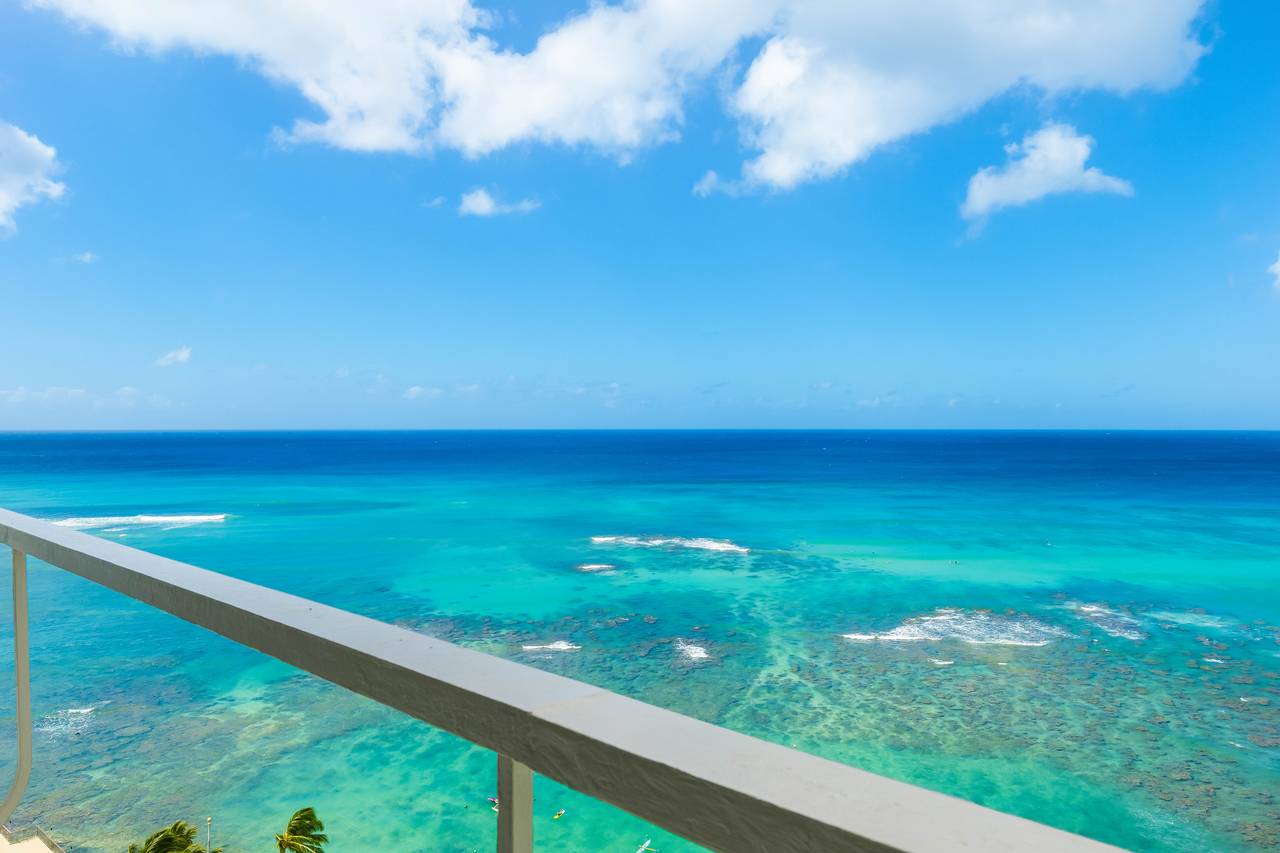 Open the window to ocean breezes and endless blue Open the window to ocean breezes and endless blue