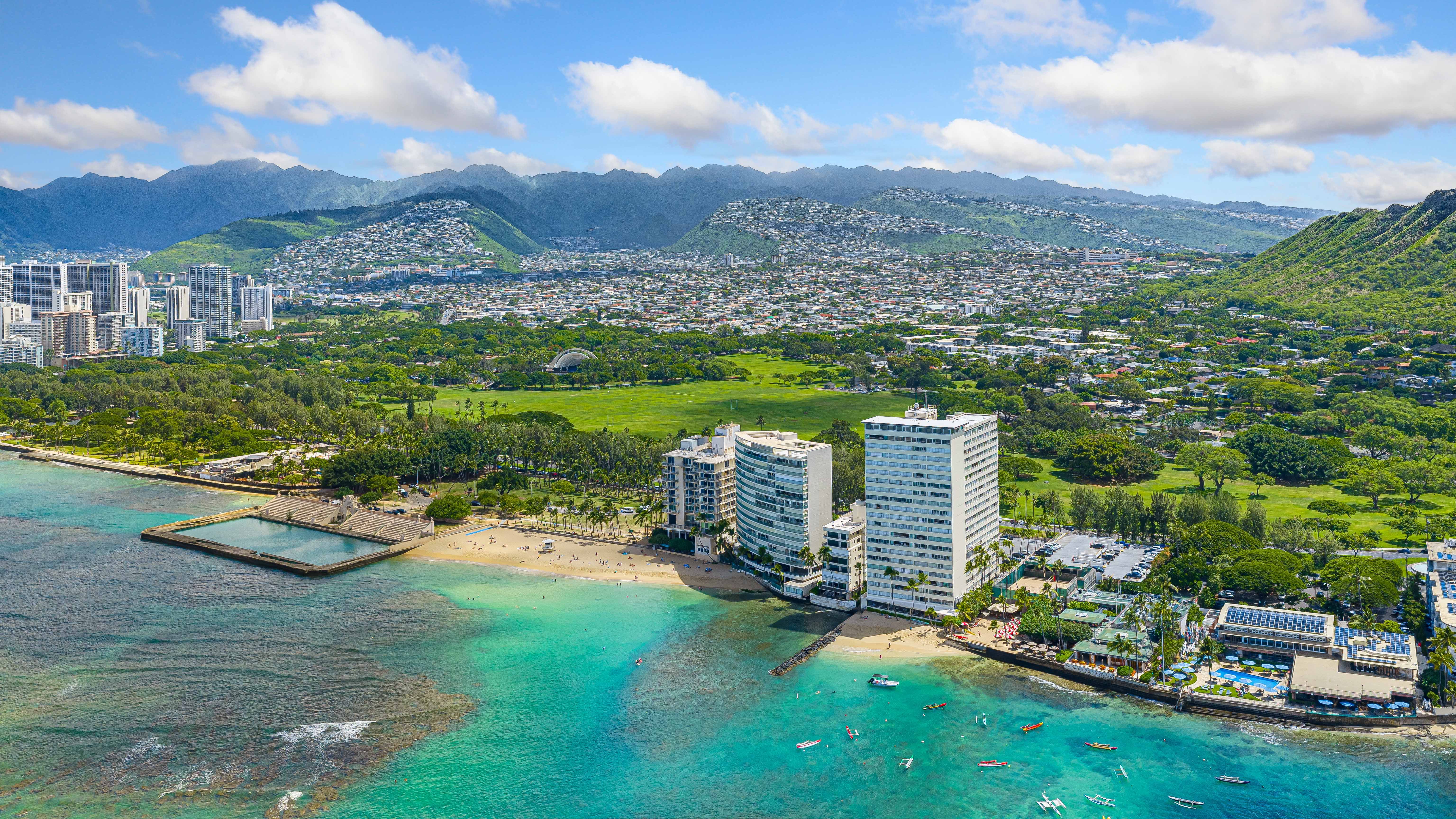 Paradise from above, your island escape awaits