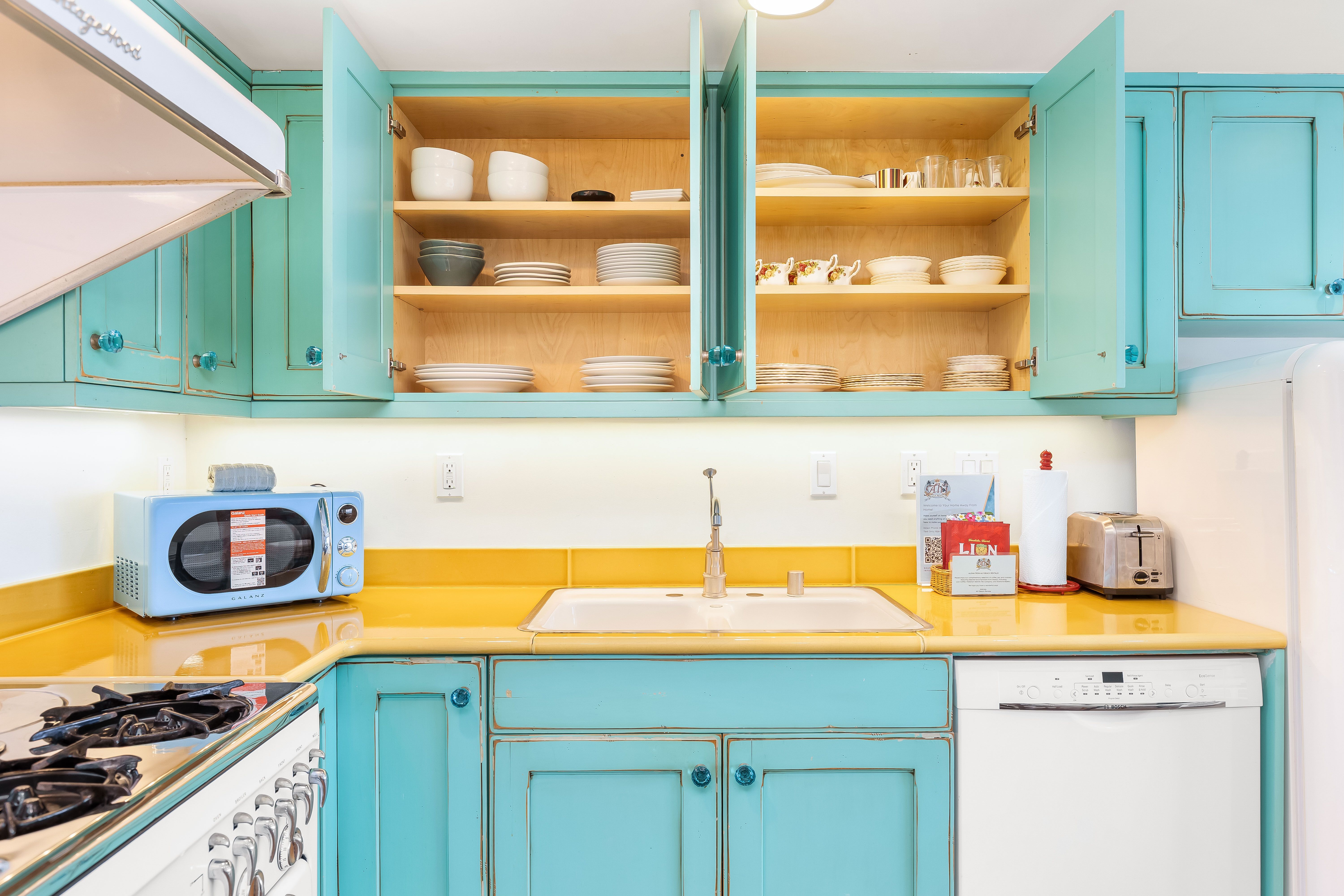 Stocked with all the essentials for cooking at home