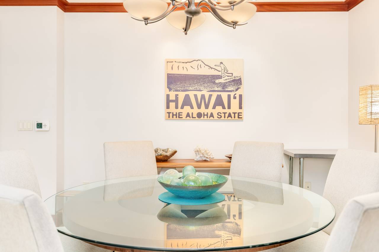 Gather around the table and savor island moments together Gather around the table and savor island moments together