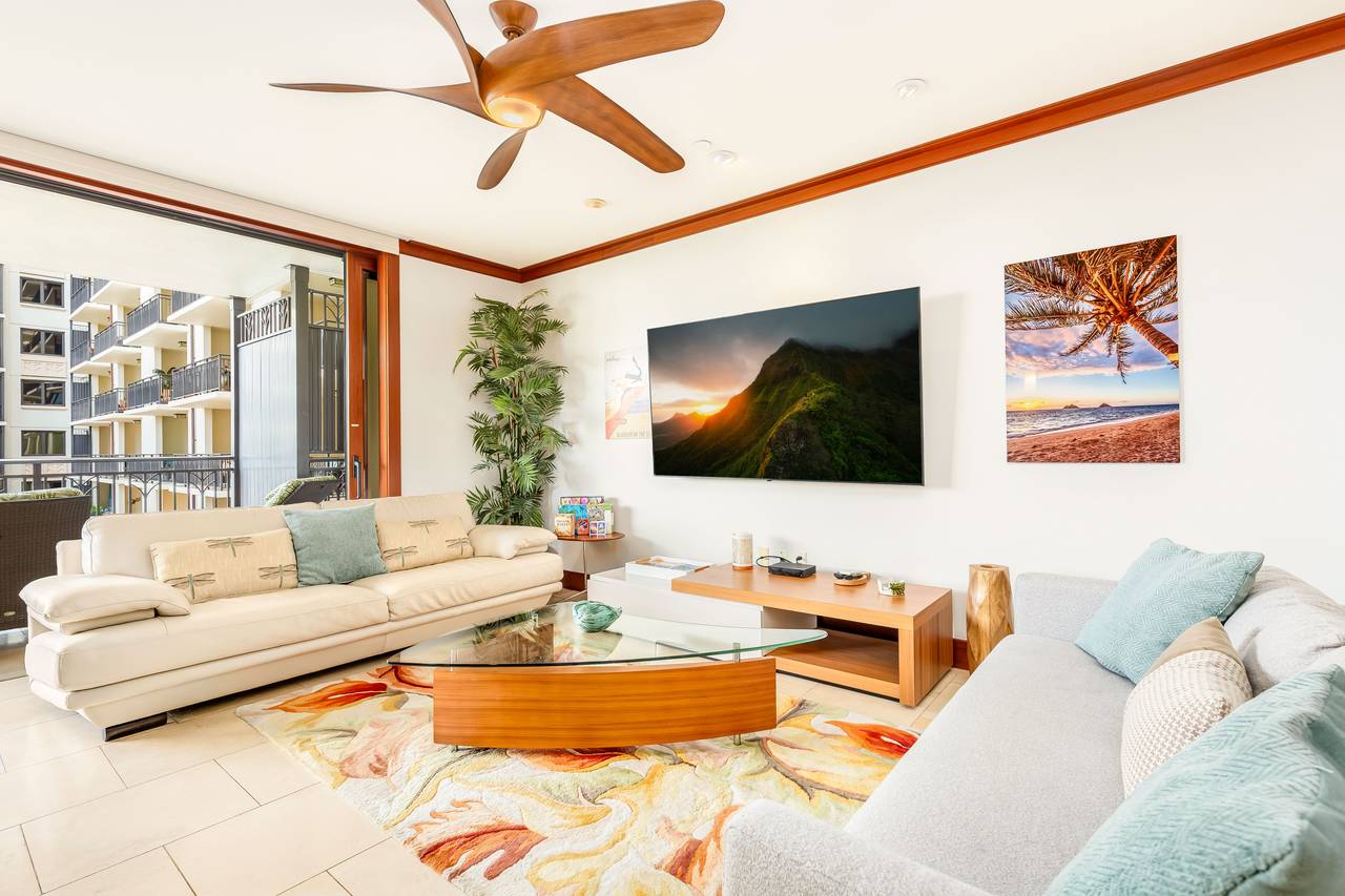 Living room with cozy seating and room to relax in style Living room with cozy seating and room to relax in style