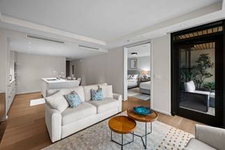 Chic living room with central AC Chic living room with central AC