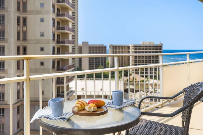 The perfect spot for morning coffee The perfect spot for morning coffee