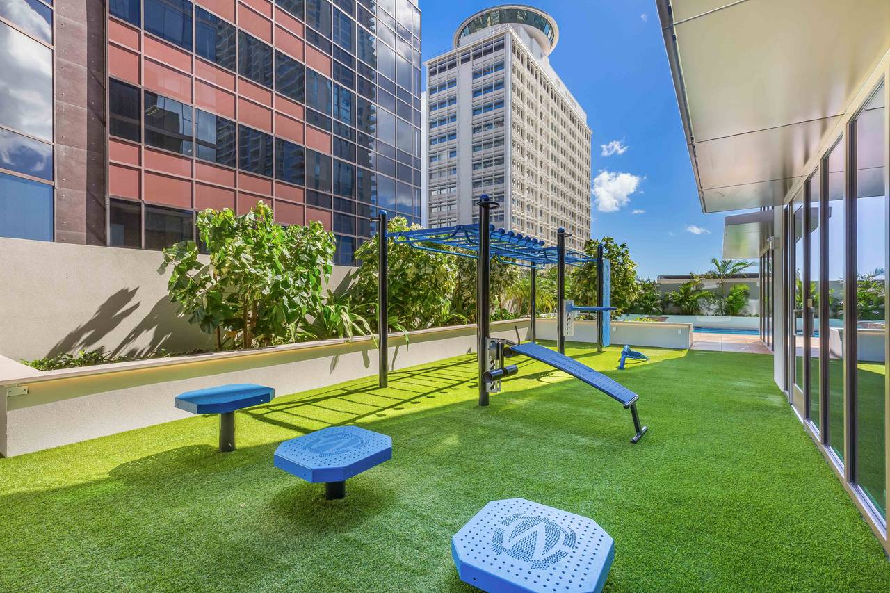 Outdoor Workout Area Outdoor Workout Area