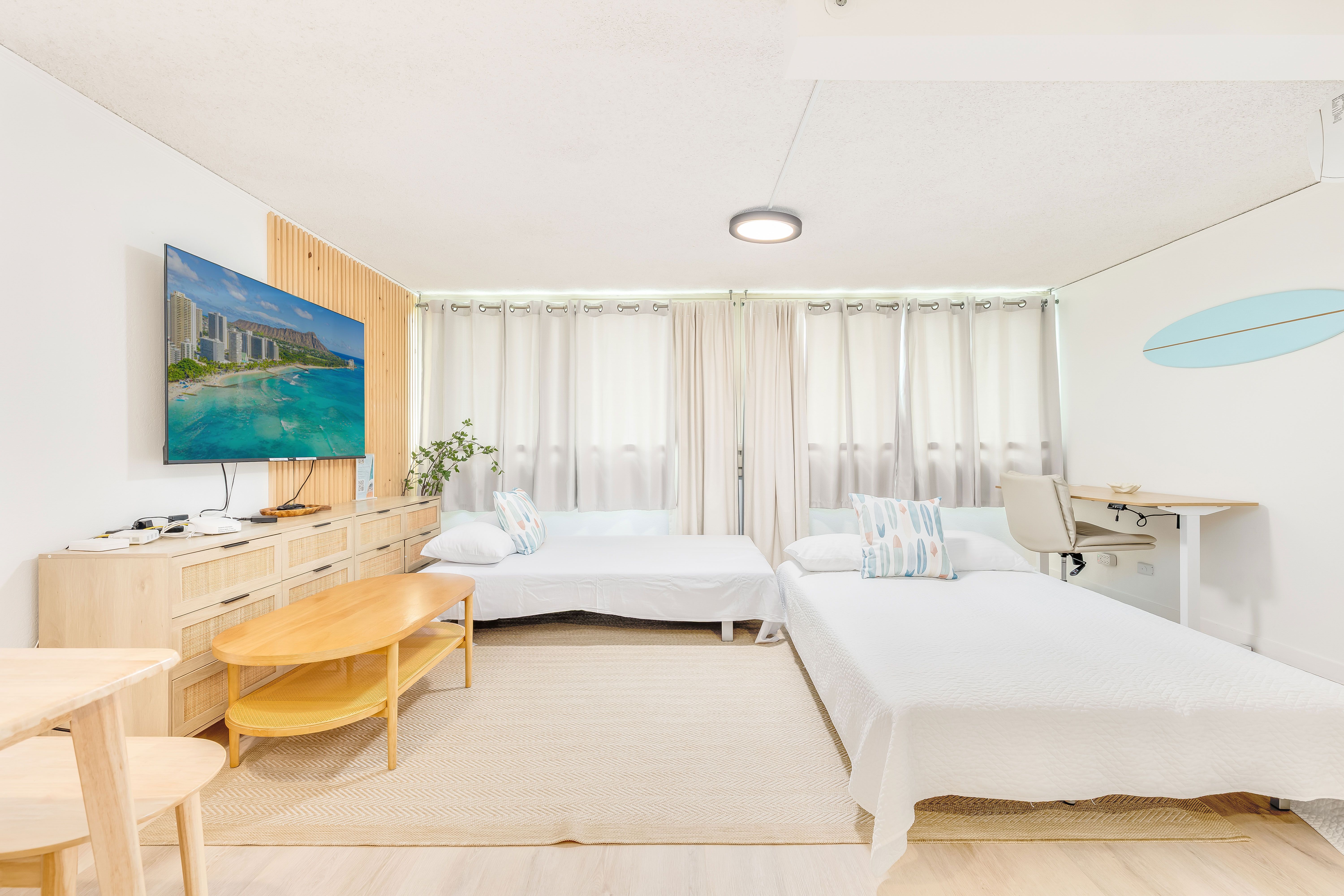 Sofa bed for additional guests