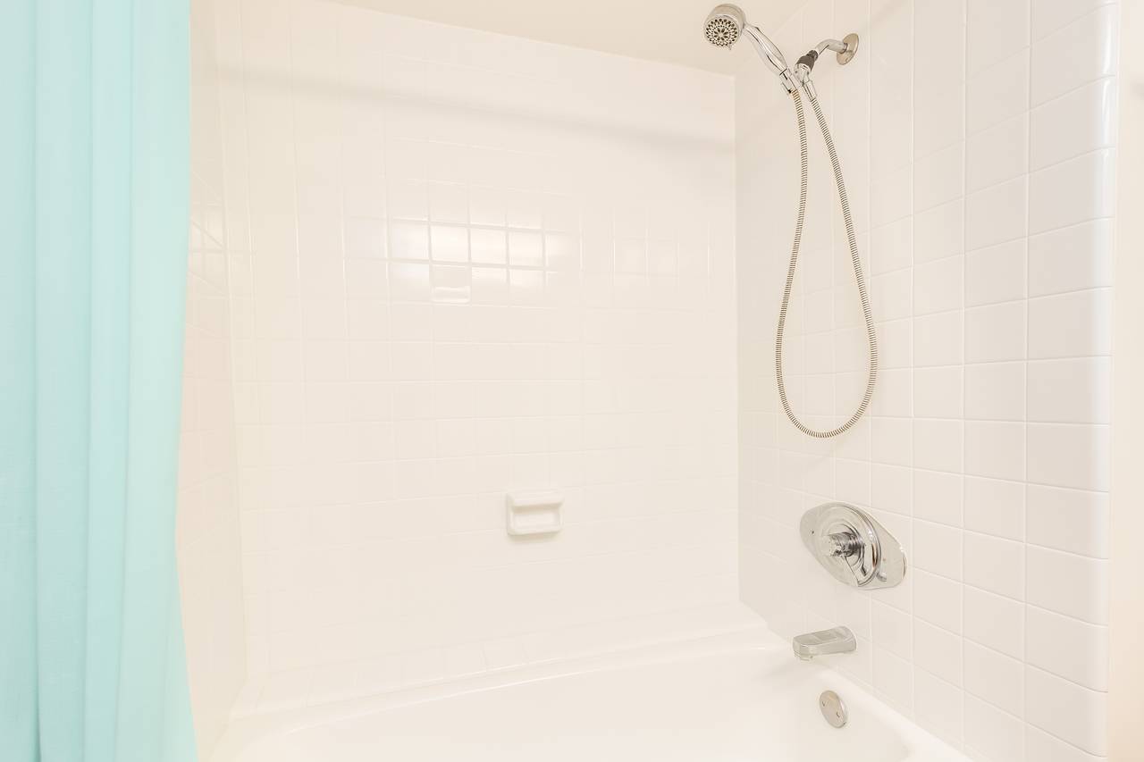 Bathroom with Handheld Shower and Tub Bathroom with Handheld Shower and Tub