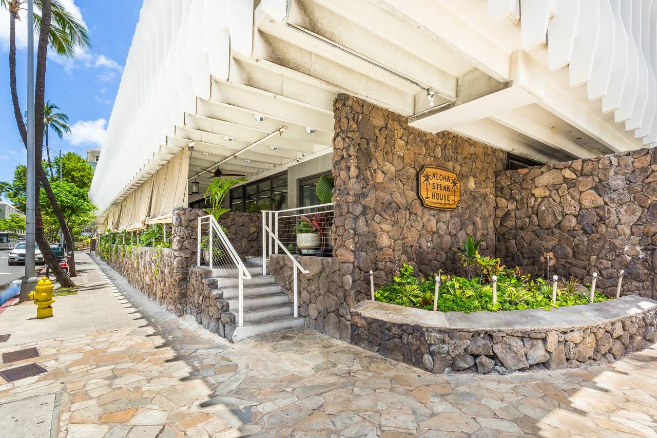Exterior of Aloha Steak House Exterior of Aloha Steak House