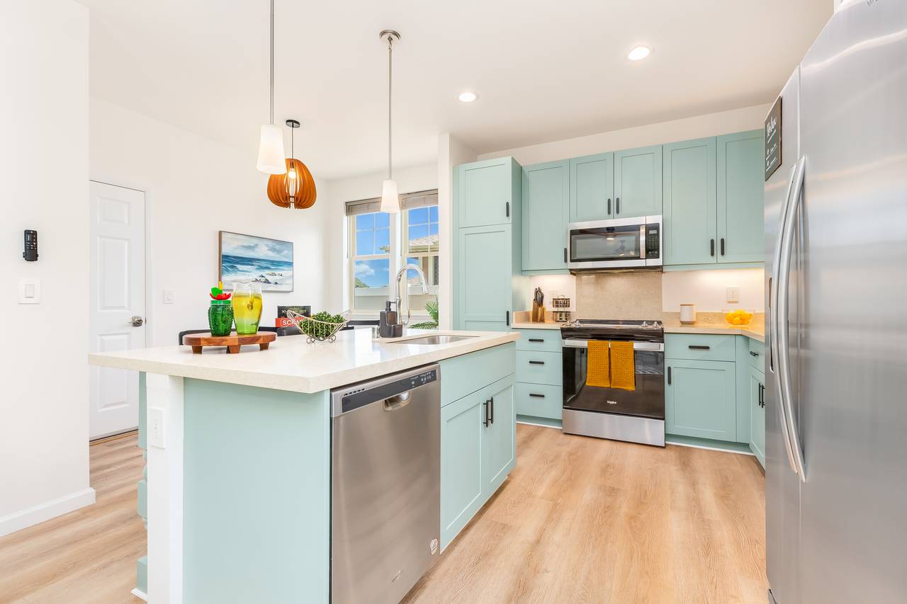 A perfect spot for morning coffee and meal prep A perfect spot for morning coffee and meal prep