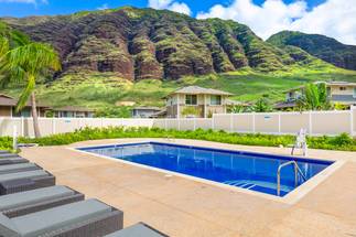 Enjoy a refreshing swim with stunning mountain views Enjoy a refreshing swim with stunning mountain views