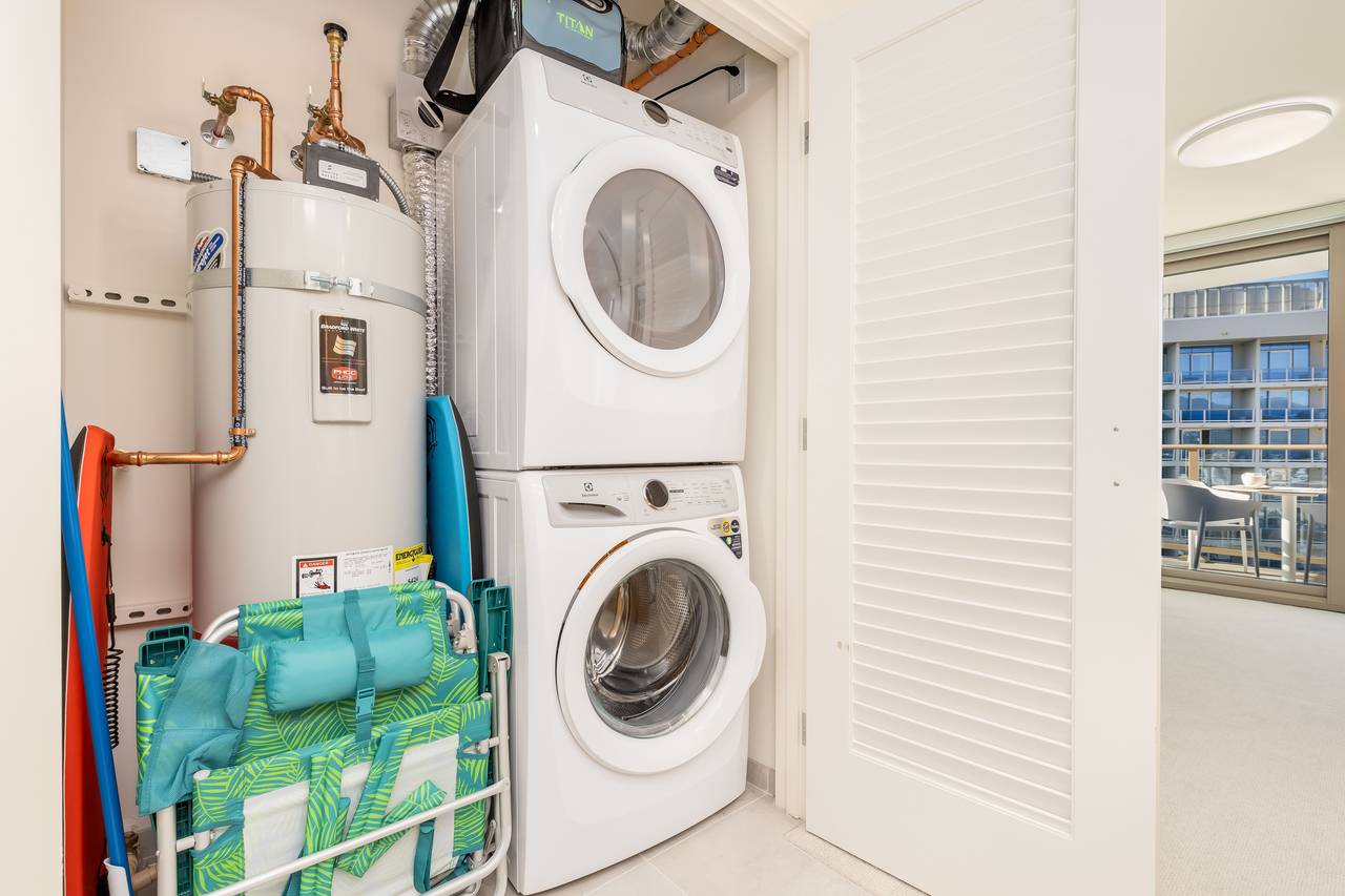 In-unit washer and dryer In-unit washer and dryer