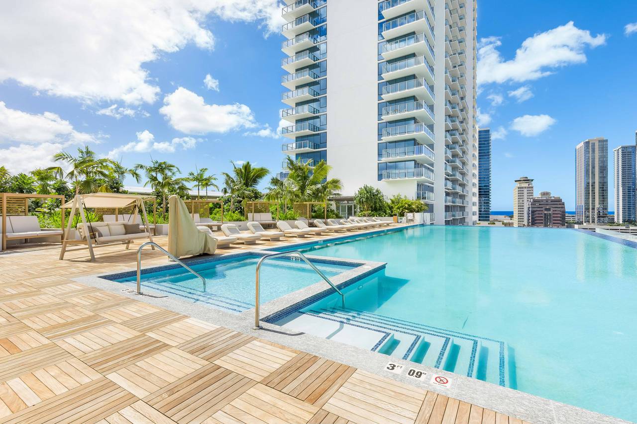Cool off and unwind in the pool Cool off and unwind in the pool