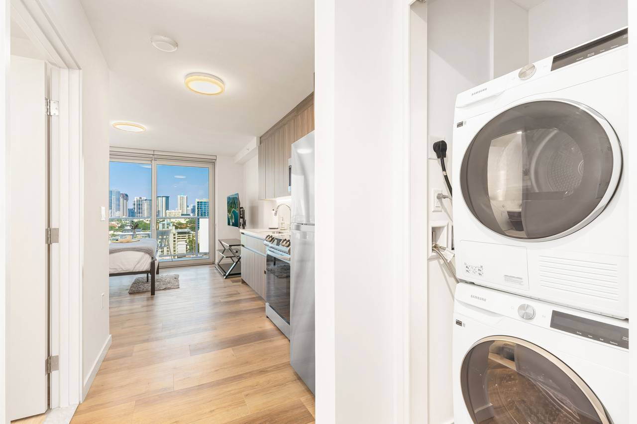 In-unit washer and dryer In-unit washer and dryer
