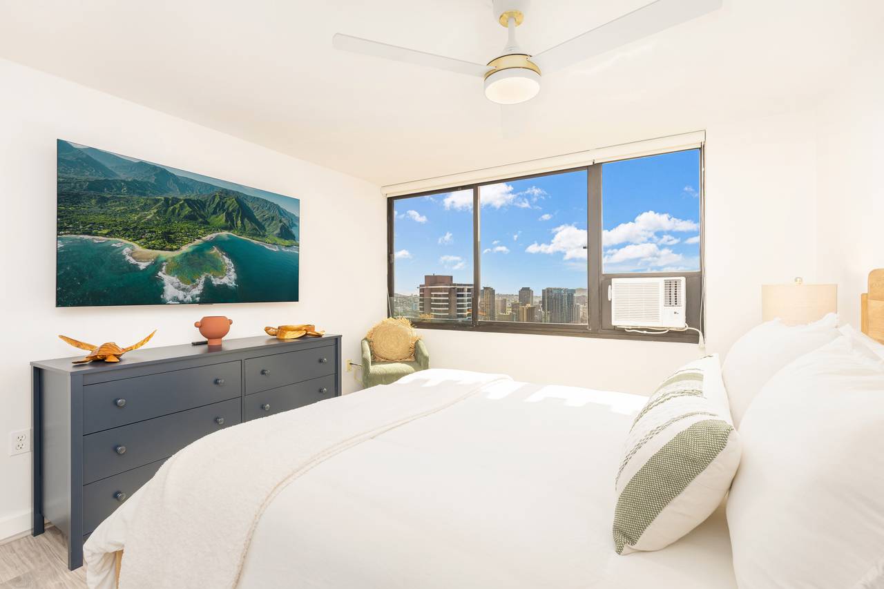Enjoy the view from the comfort of your bed Enjoy the view from the comfort of your bed