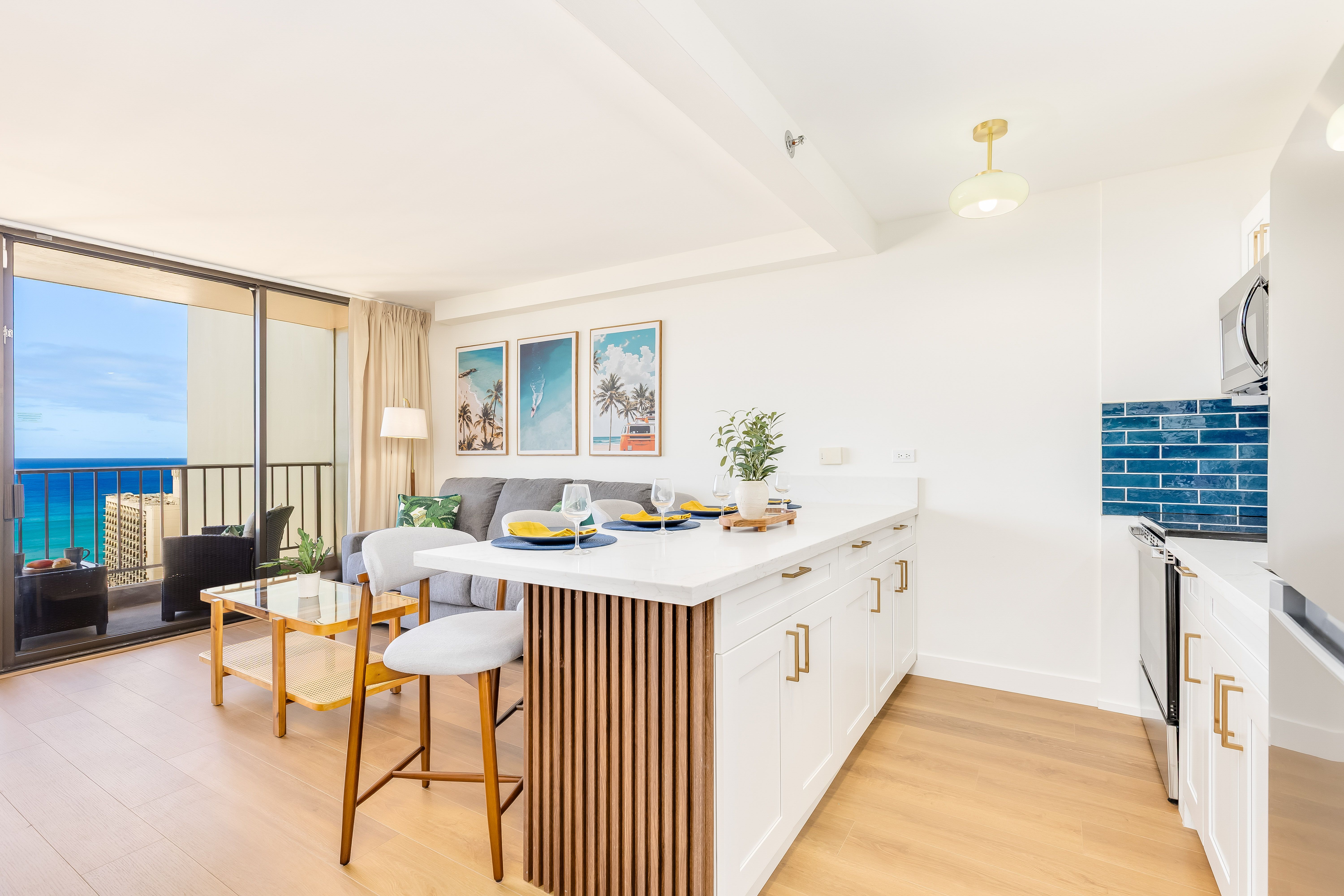 A modern kitchen perfect for cooking at home
