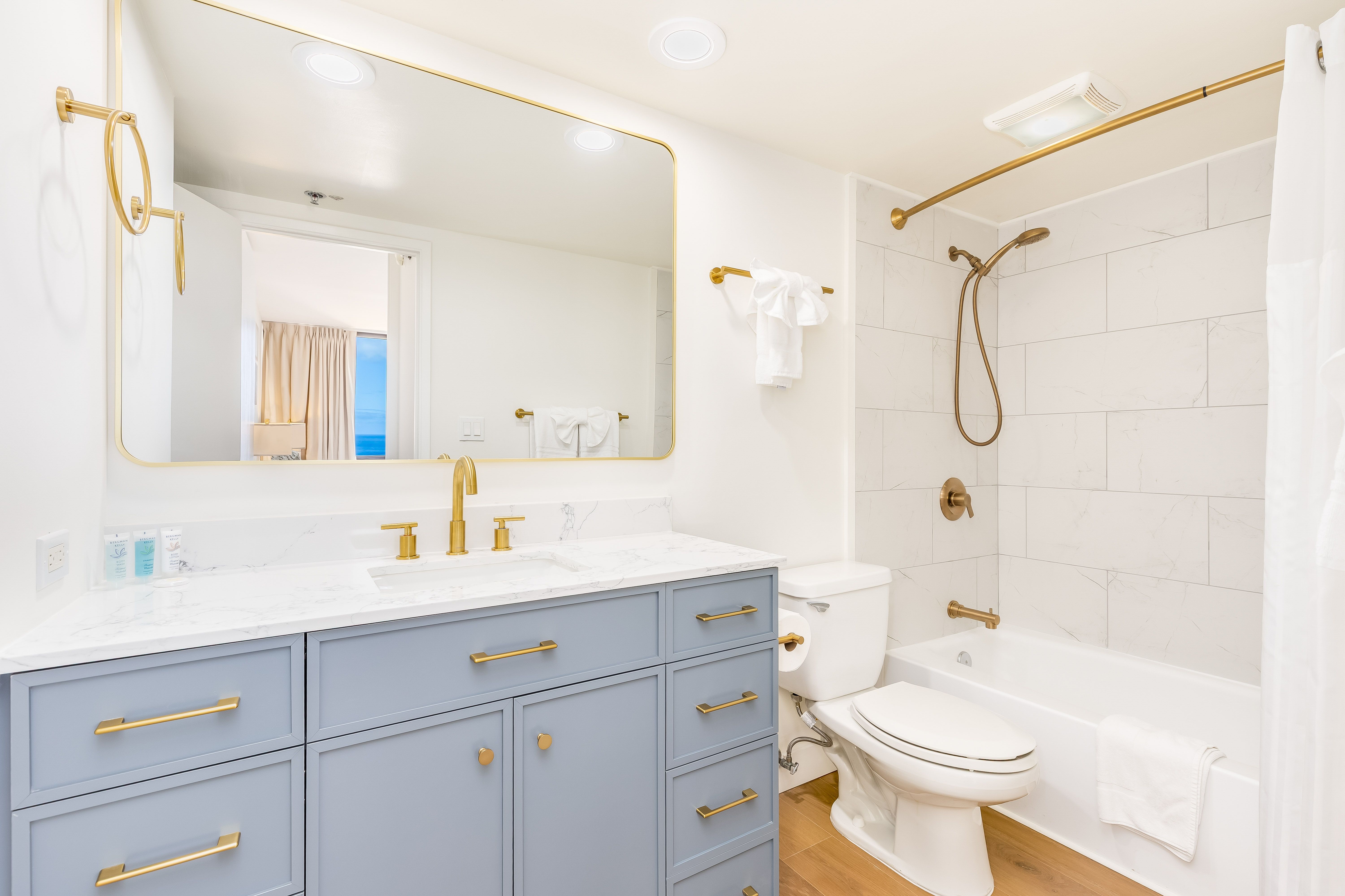 Freshly renovated bathroom