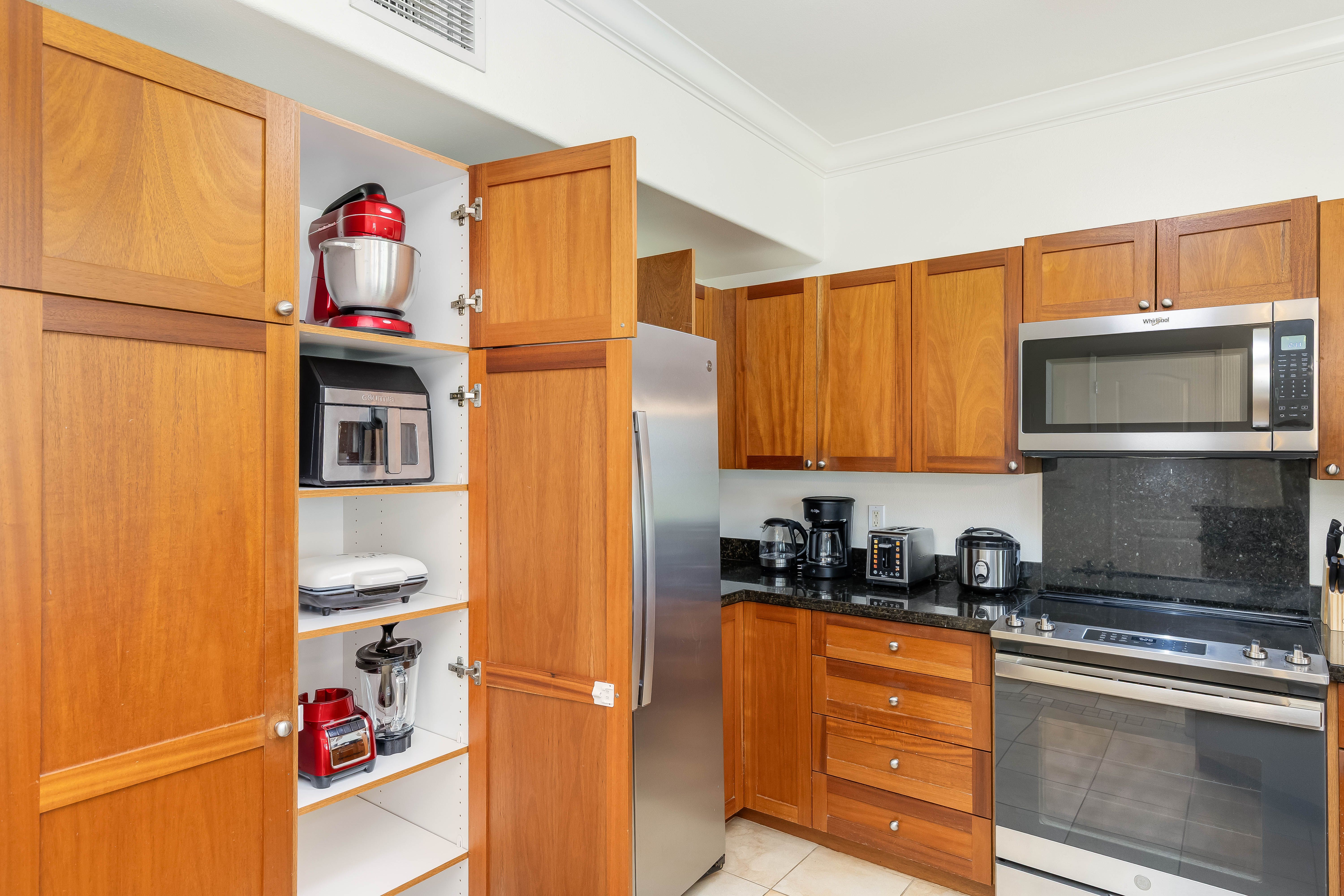 Modern appliances for effortless cooking