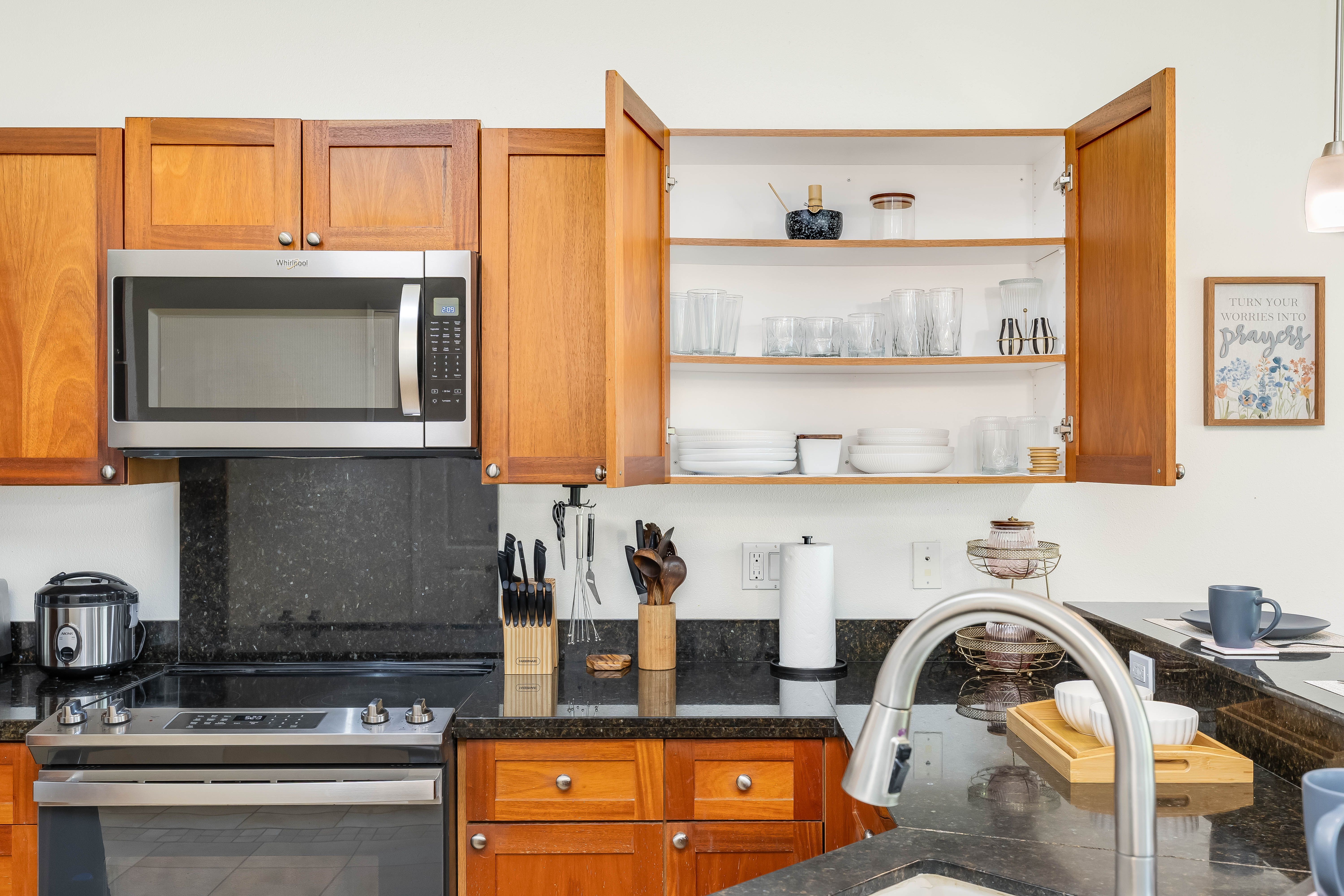 All essentials provided for a hassle-free stay