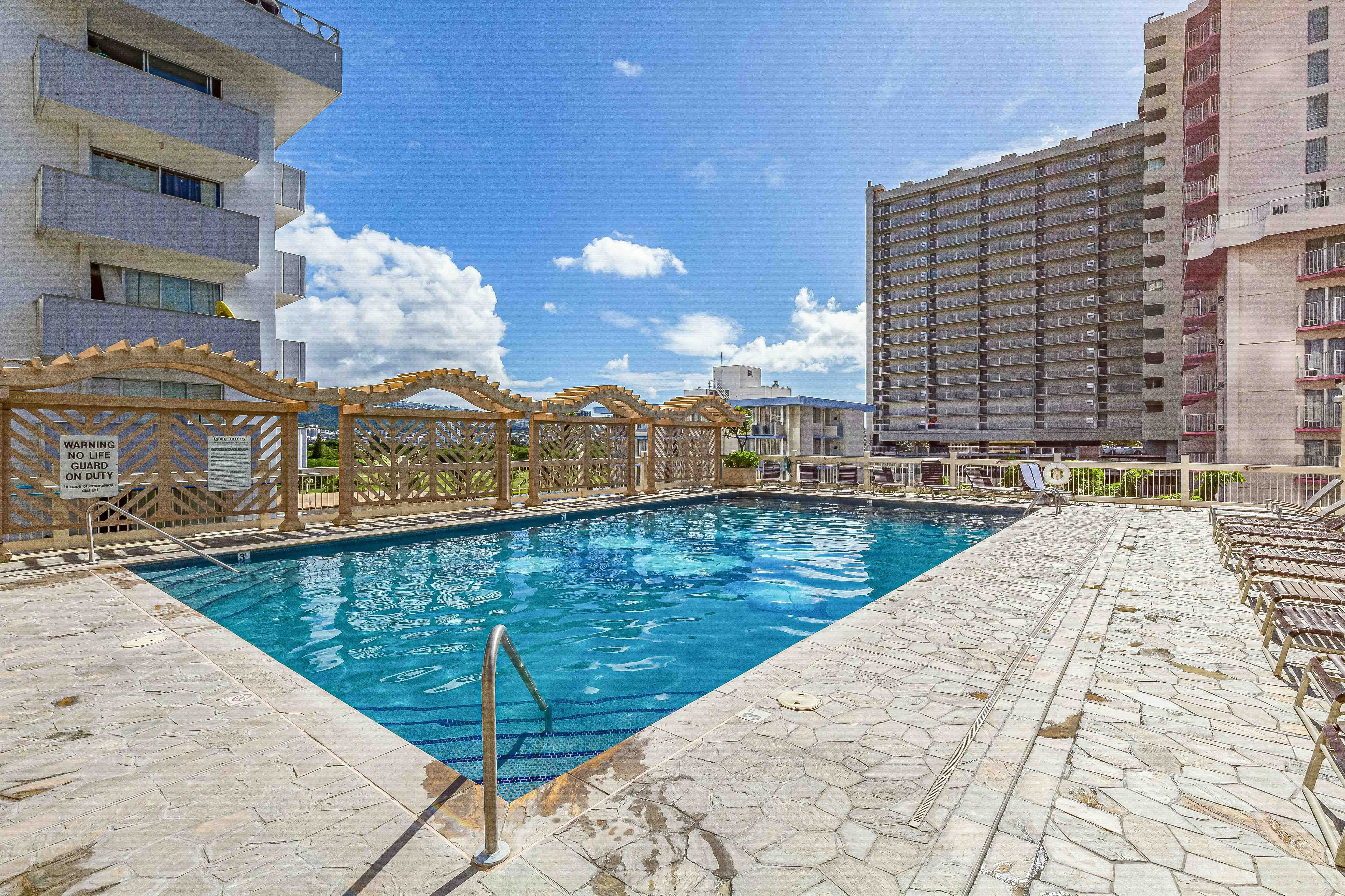 Enjoy the pool