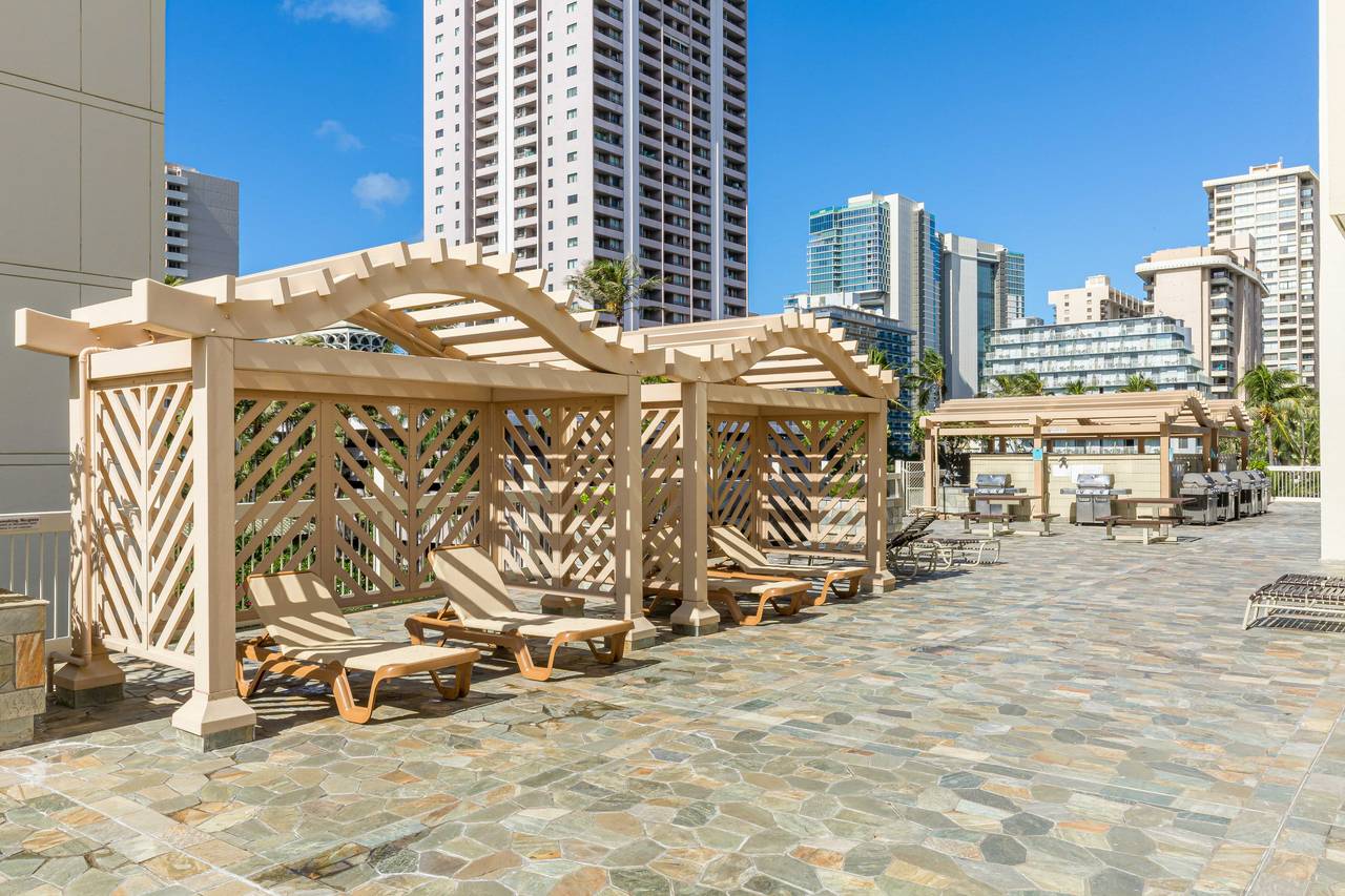 Pool deck Pool deck