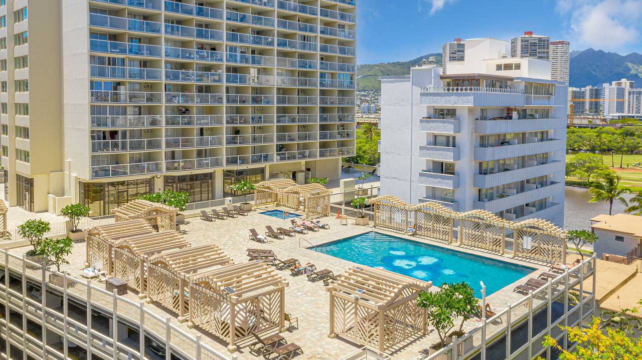 Your tropical escape starts at the pool deck Your tropical escape starts at the pool deck
