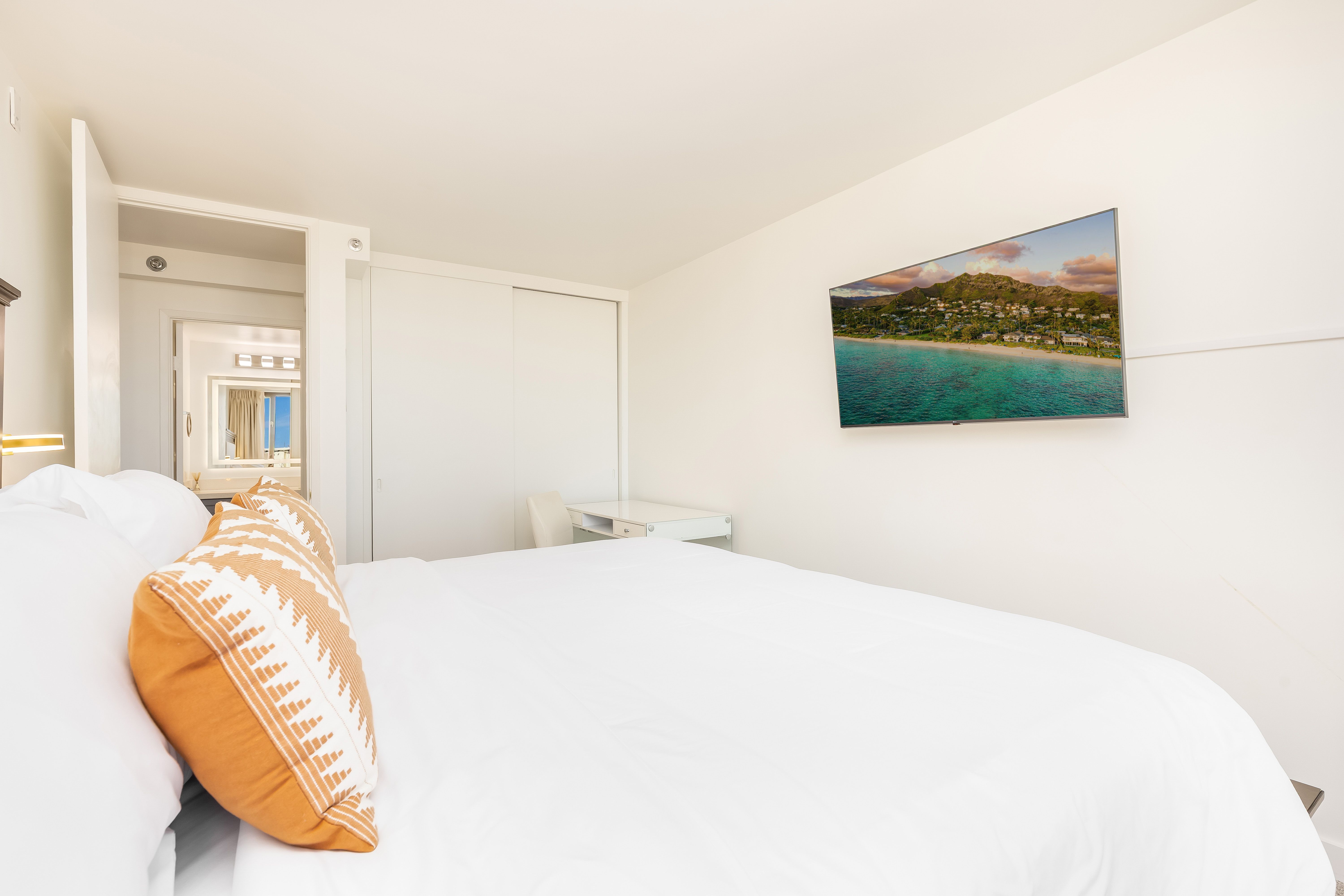 Unwind with a Cozy Movie Night from Bed