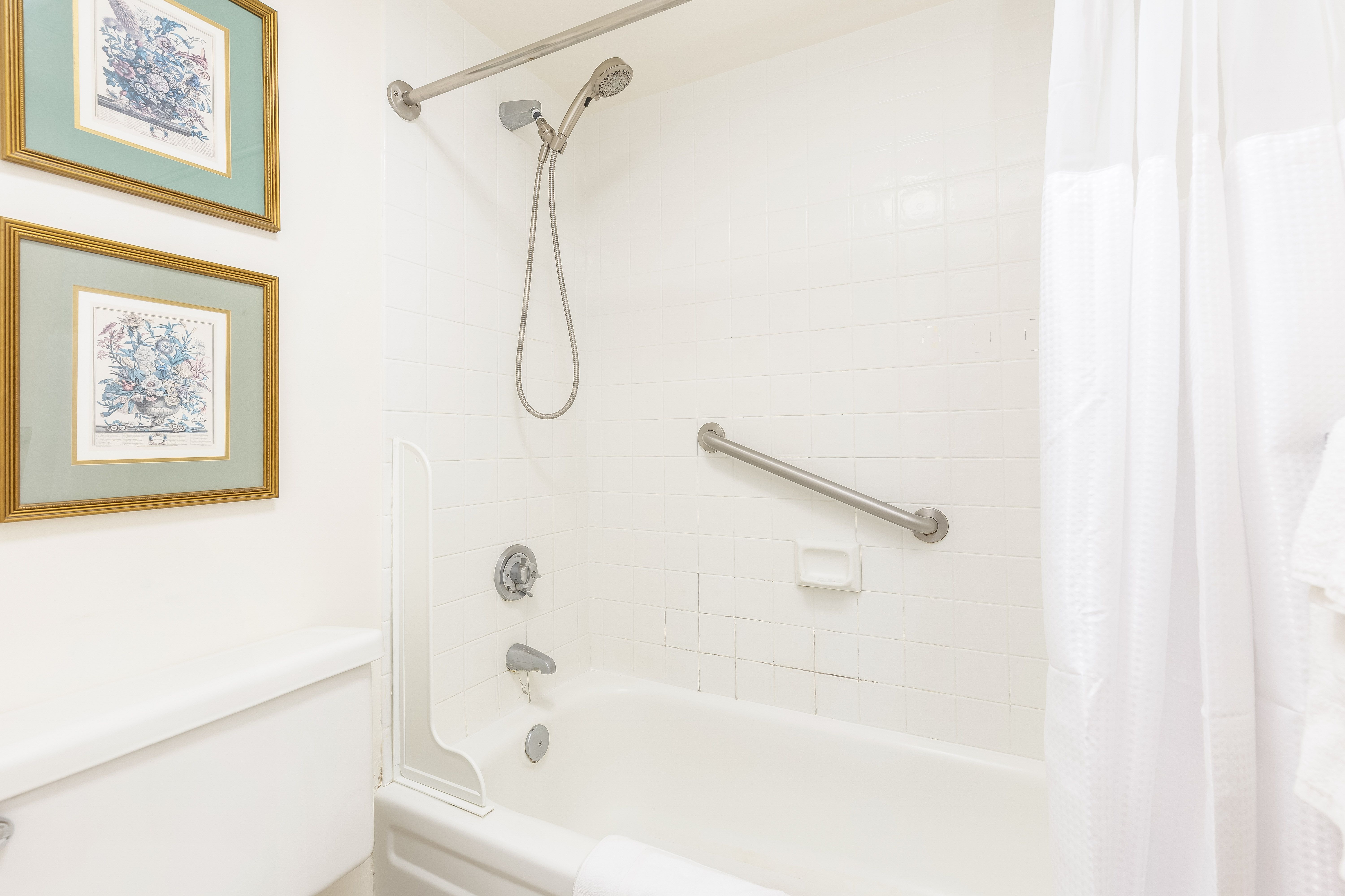 Refresh and unwind with a relaxing soak in the bathtub