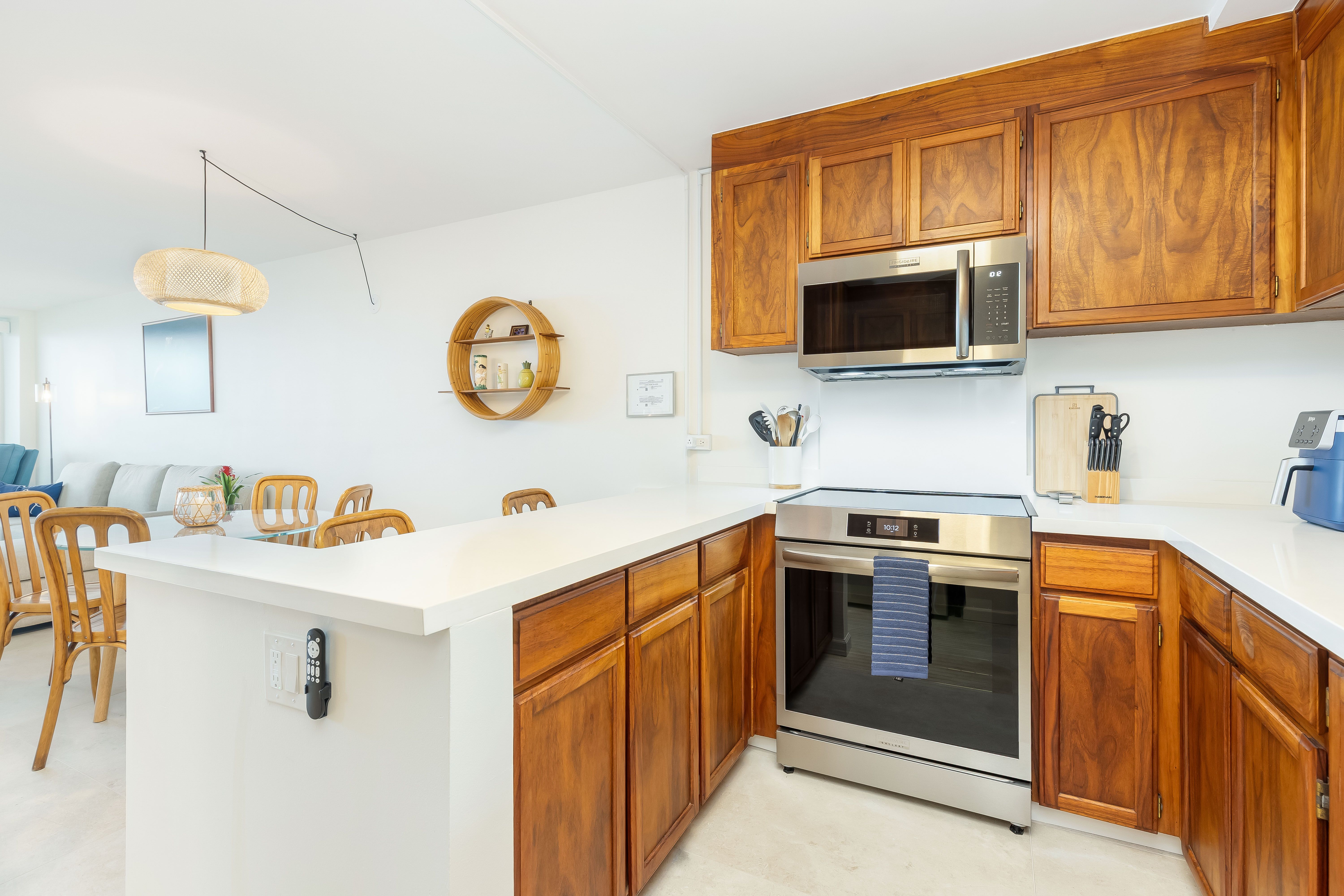 Cook your favorite meals in the fully equipped kitchen