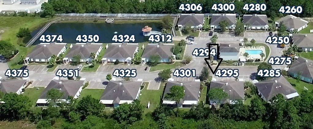 overview of Orange Beach Villa also known as Twin Lake