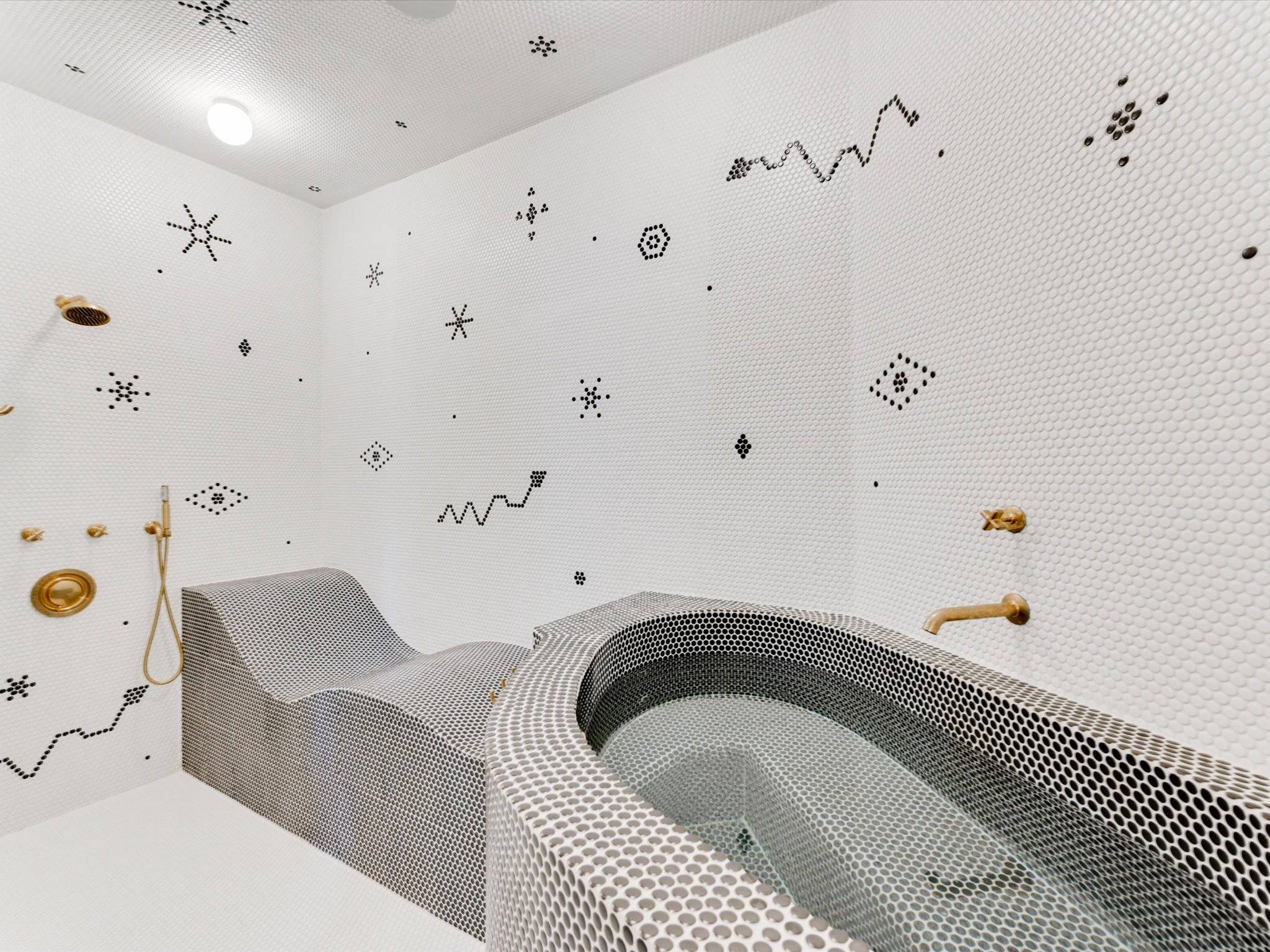 Gym Bathroom- cold plunge
