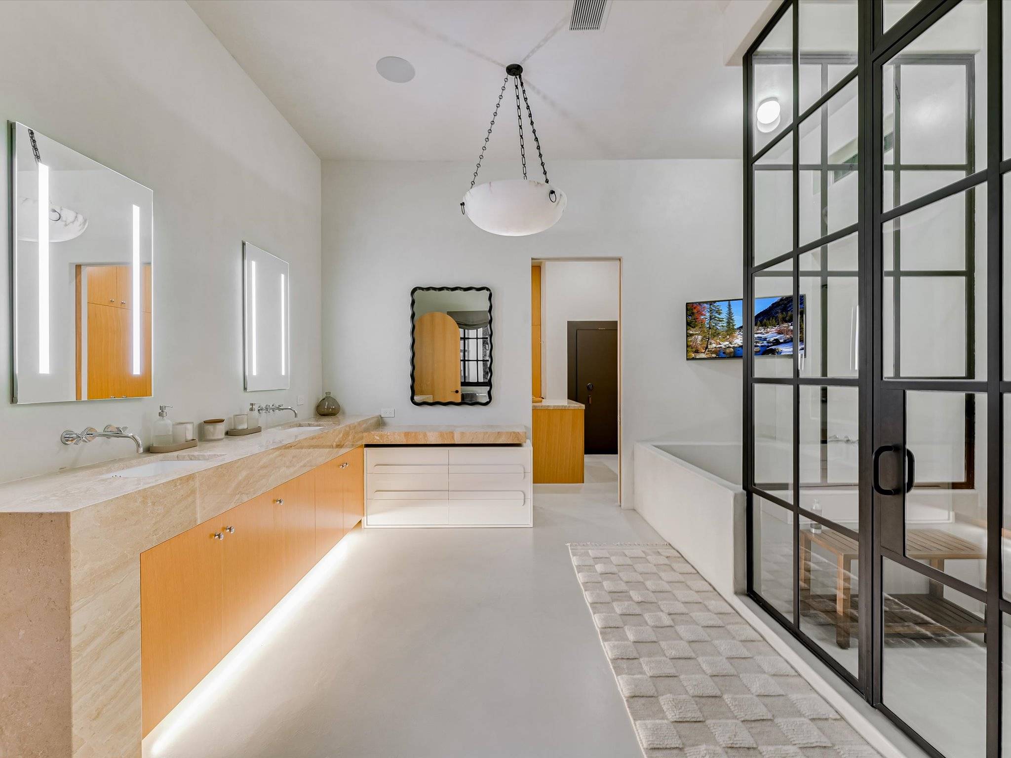 Sleeping Area/ Playroom Bathroom