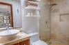 Guest bathroom with a Shower