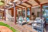 Outside sitting area