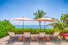 Private Beachfront Area with Sunloungers