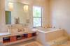 Upper Level Suite: Ensuite Bathroom w a Tub and Shower