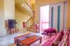 Upper Level Living Room with a Futon