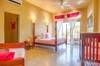 Upper Level Suite: King Bed, Twin Bed and a crib
