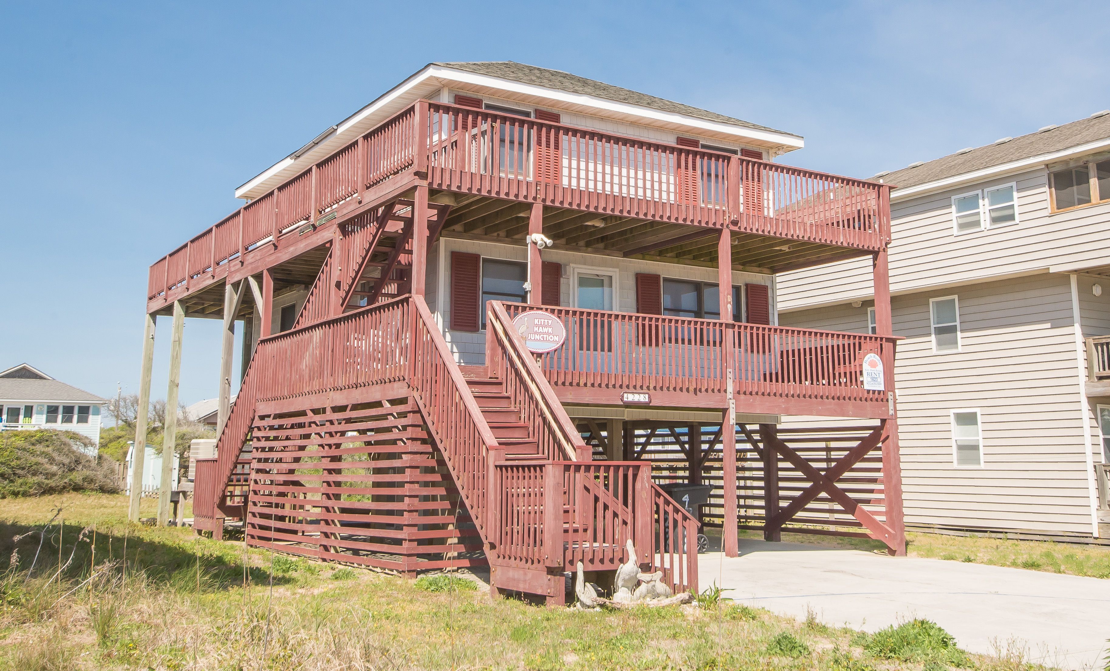 Kitty Hawk Junction SemiOceanfront OBX Vacation Rental