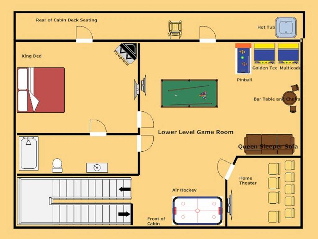 Floor Plan - Lower Level
