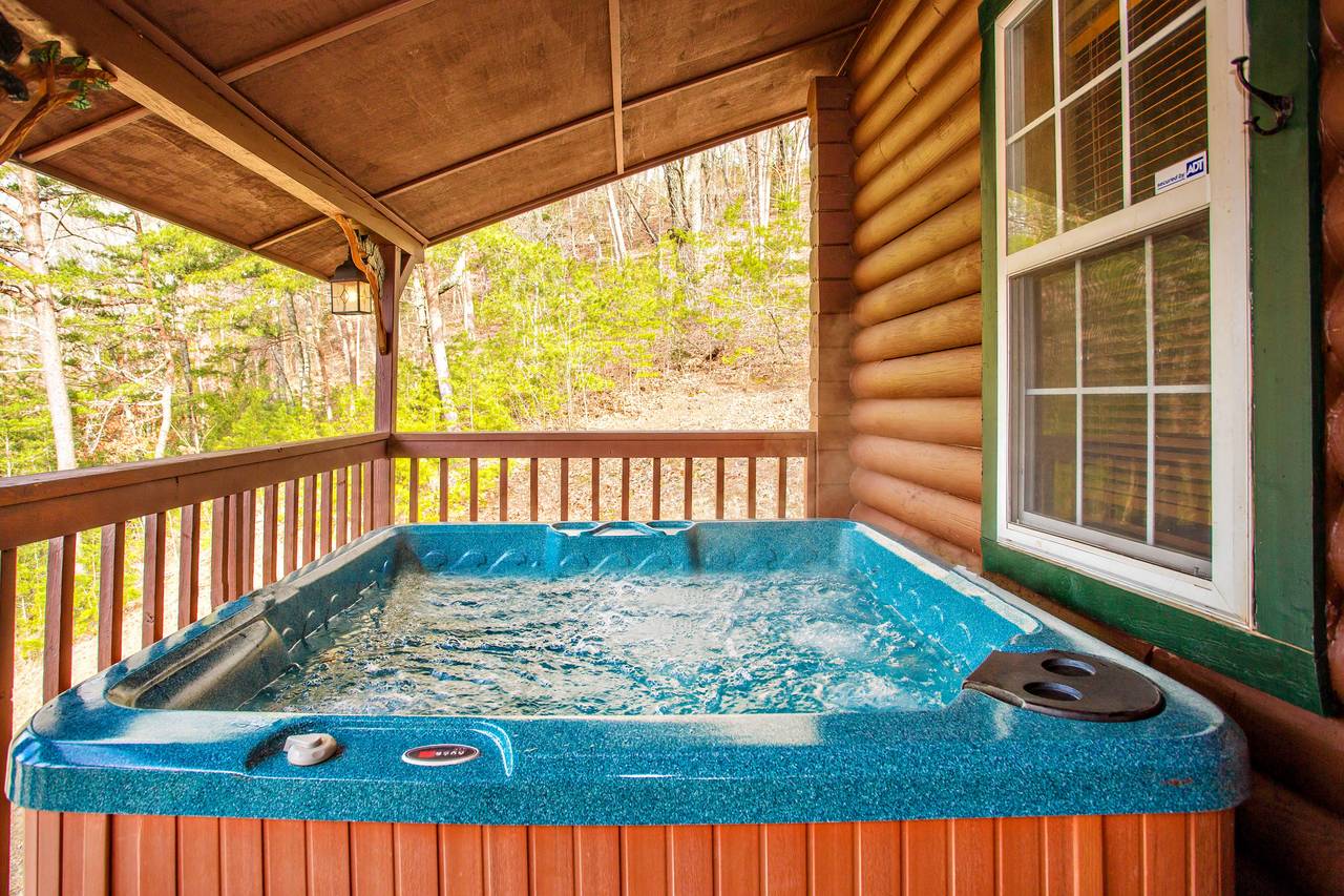 Private hot tub Private hot tub