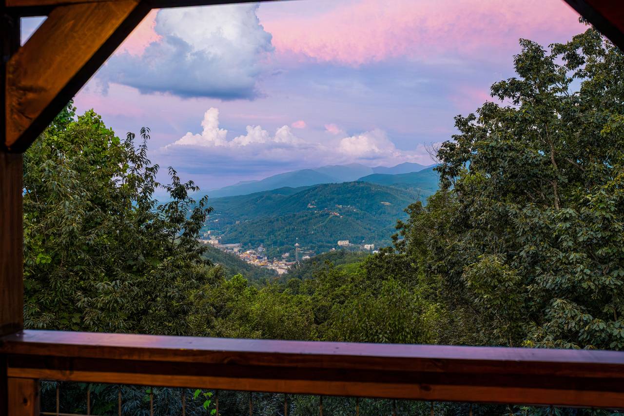 <span class="name">Views of the Smoky Mountains and downtown Gatlinburg!</span> <span class="name">Views of the Smoky Mountains and downtown Gatlinburg!</span>