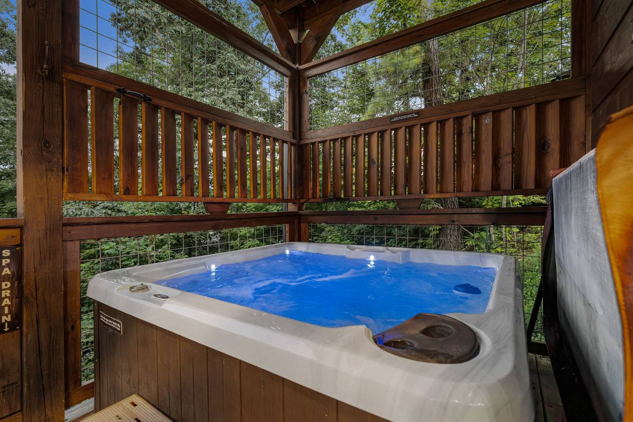 <span class="name">Soak in the hot tub after a day of hiking, shopping, and more!</span> <span class="name">Soak in the hot tub after a day of hiking, shopping, and more!</span>